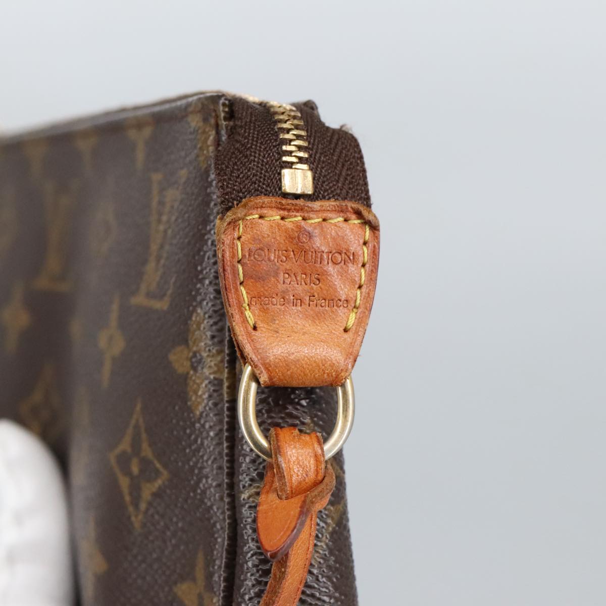 LOUIS VUITTON Monogram Pochette Accessoires Pouch M51980 LV 97900