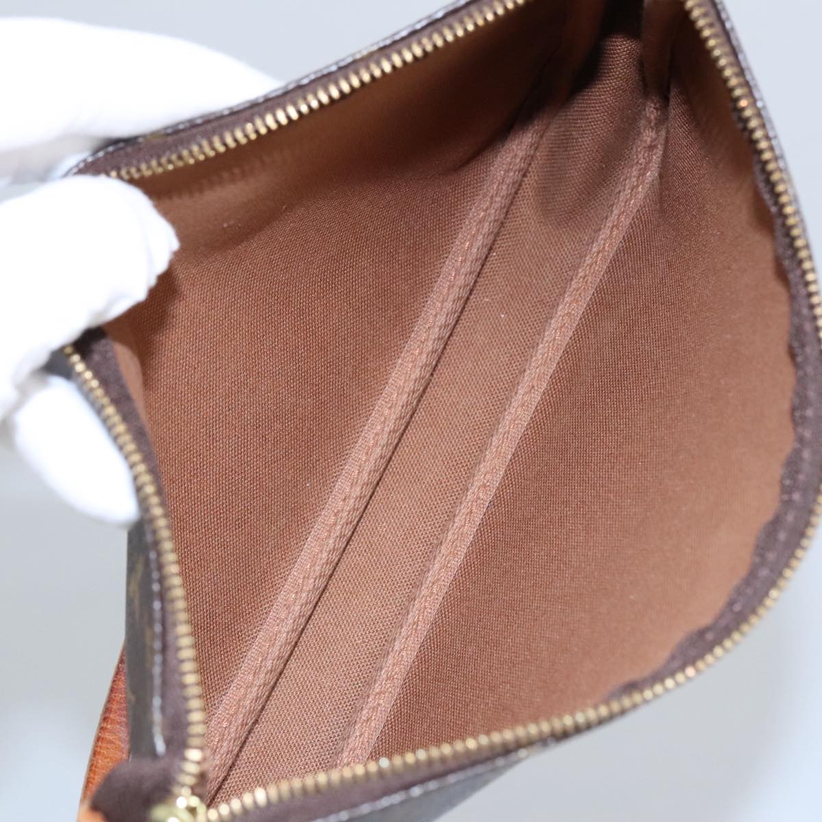 LOUIS VUITTON Monogram Pochette Accessoires Pouch M51980 LV 97900
