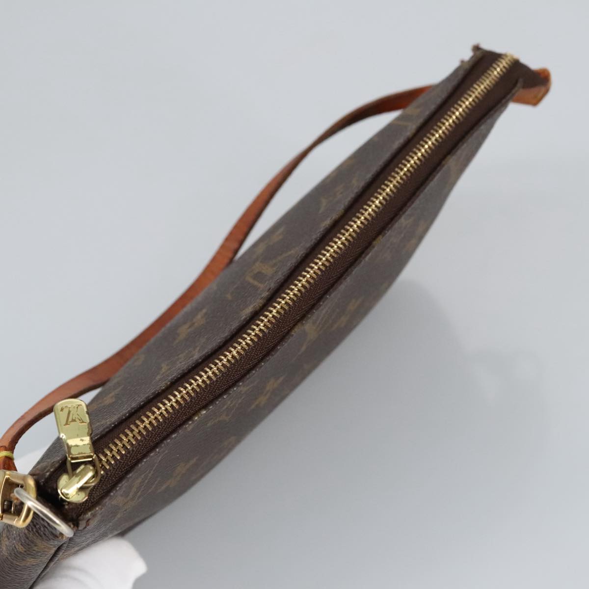 LOUIS VUITTON Monogram Pochette Accessoires Pouch M51980 LV 97900