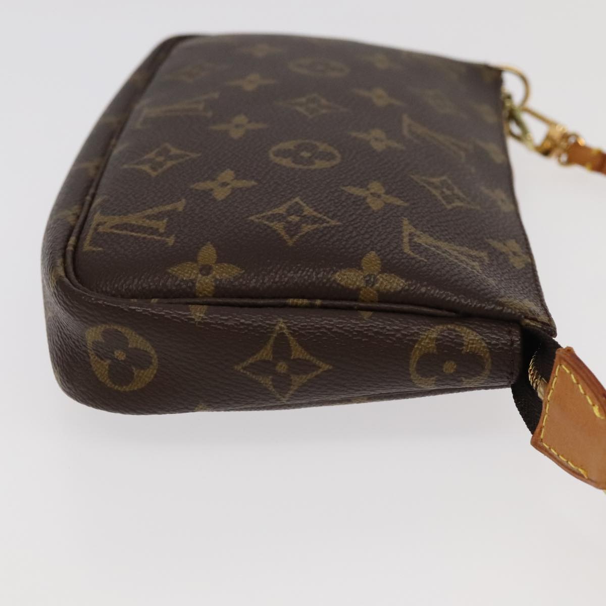 LOUIS VUITTON Monogram Pochette Accessoires Pouch M51980 LV 97908