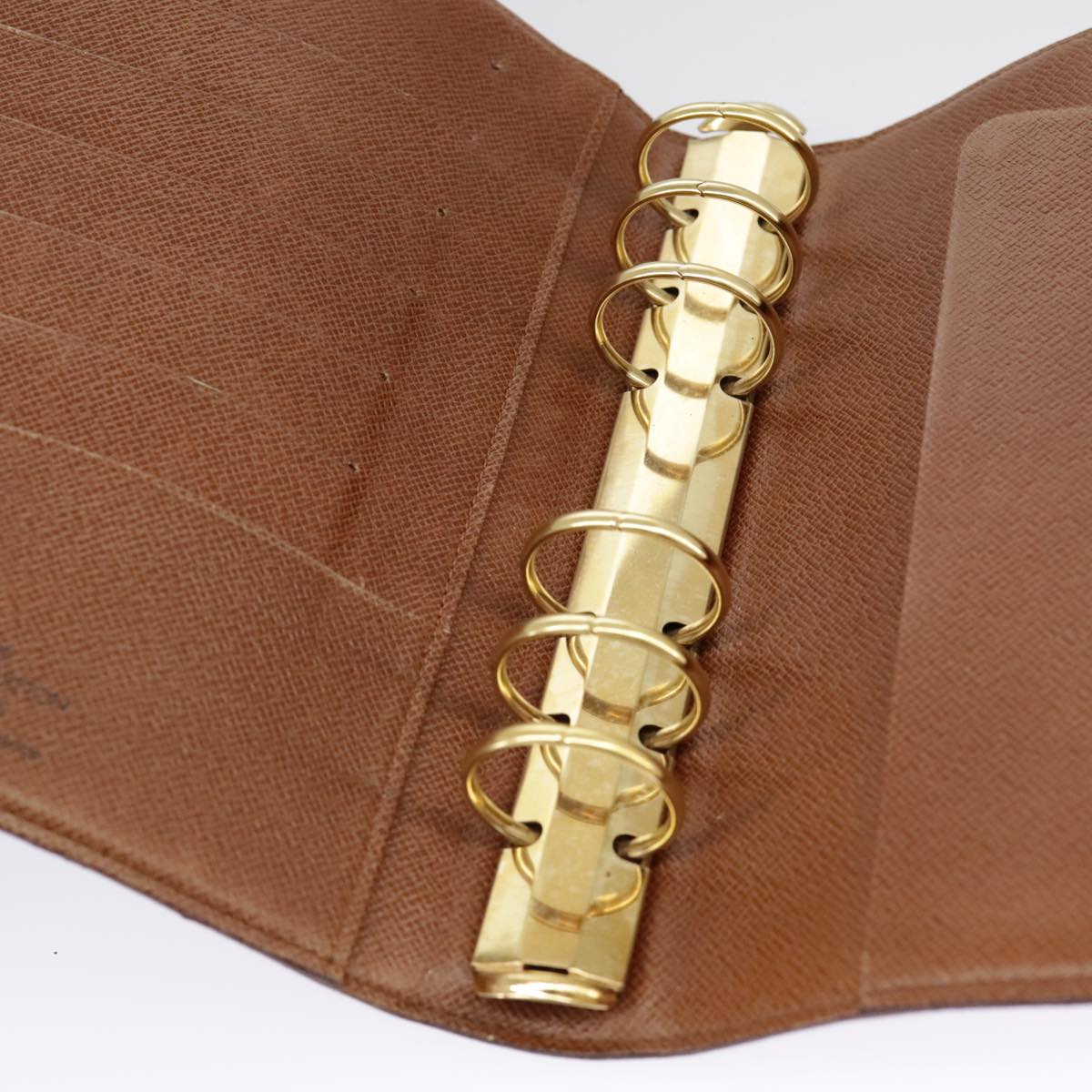LOUIS VUITTON Monogram Agenda MM Day Planner Cover R20105 LV 97909