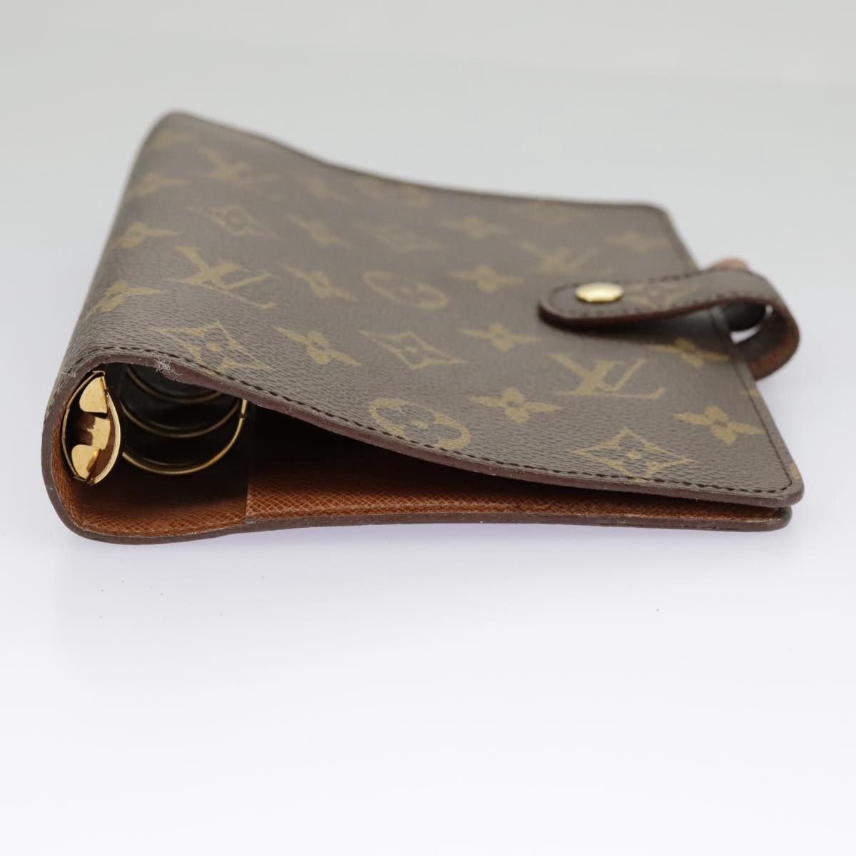 LOUIS VUITTON Monogram Agenda MM Day Planner Cover R20105 LV 97909