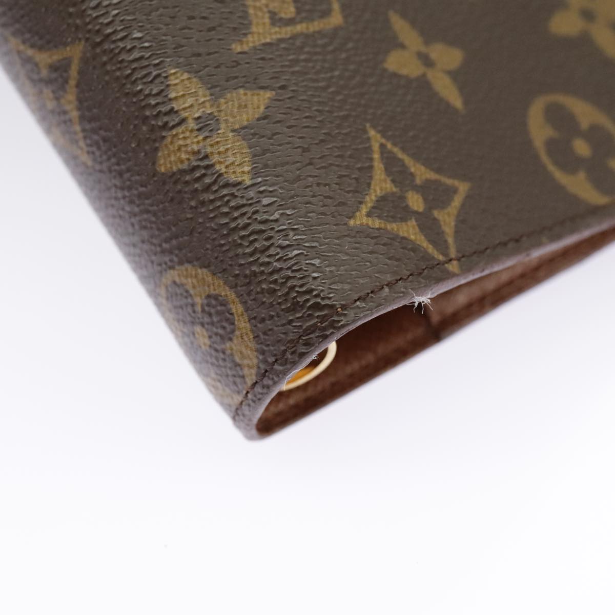 LOUIS VUITTON Monogram Agenda MM Day Planner Cover R20105 LV 97909