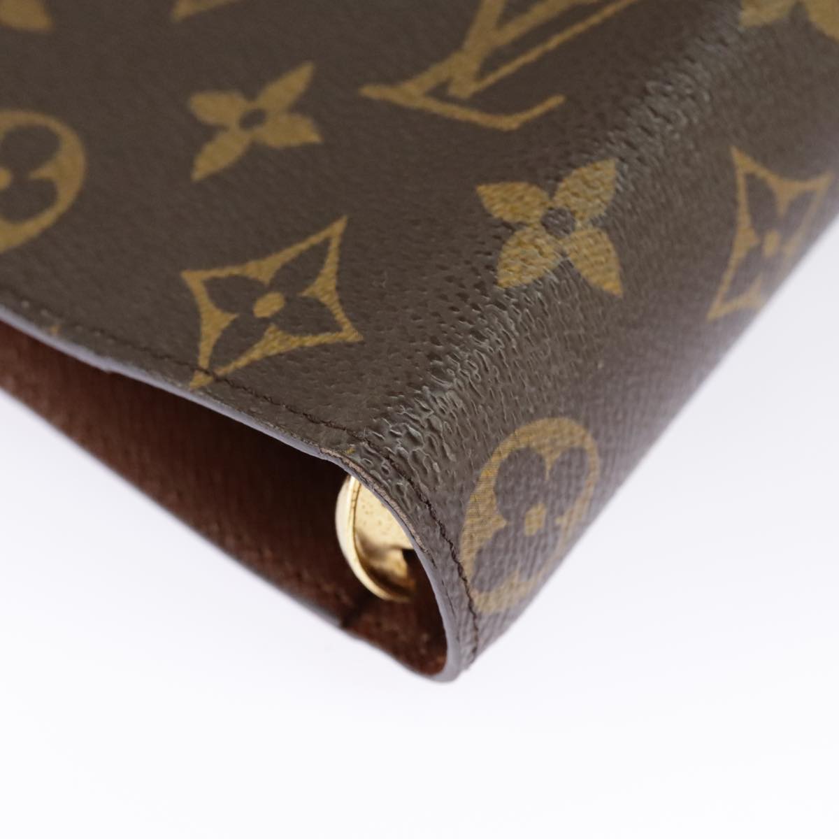 LOUIS VUITTON Monogram Agenda MM Day Planner Cover R20105 LV 97910