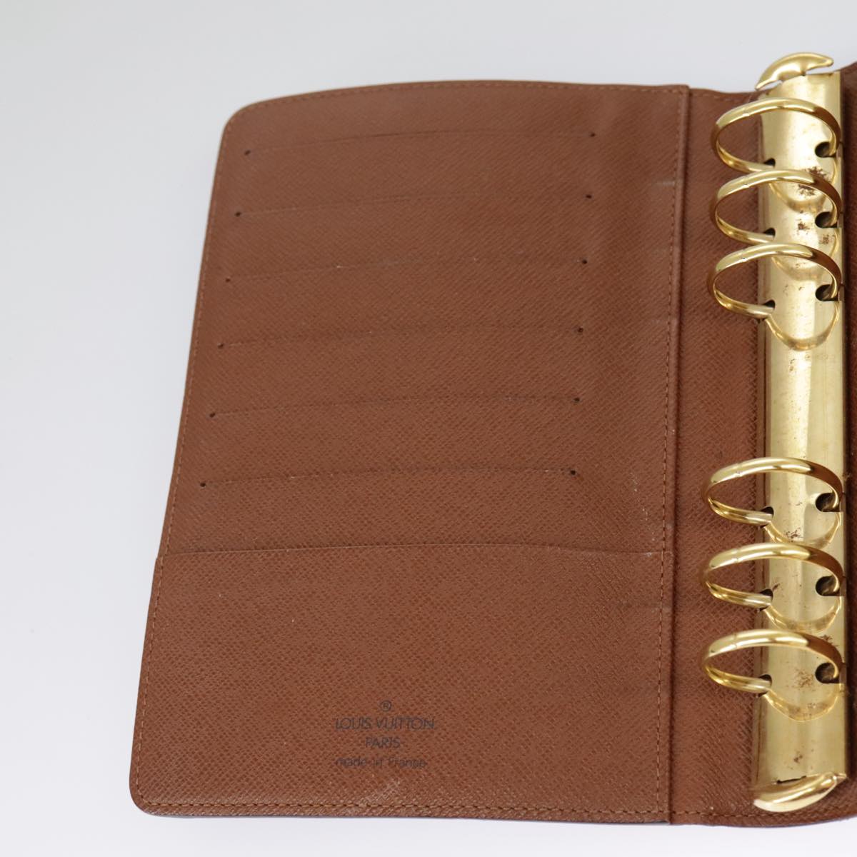 LOUIS VUITTON Monogram Agenda MM Day Planner Cover R20105 LV 97910