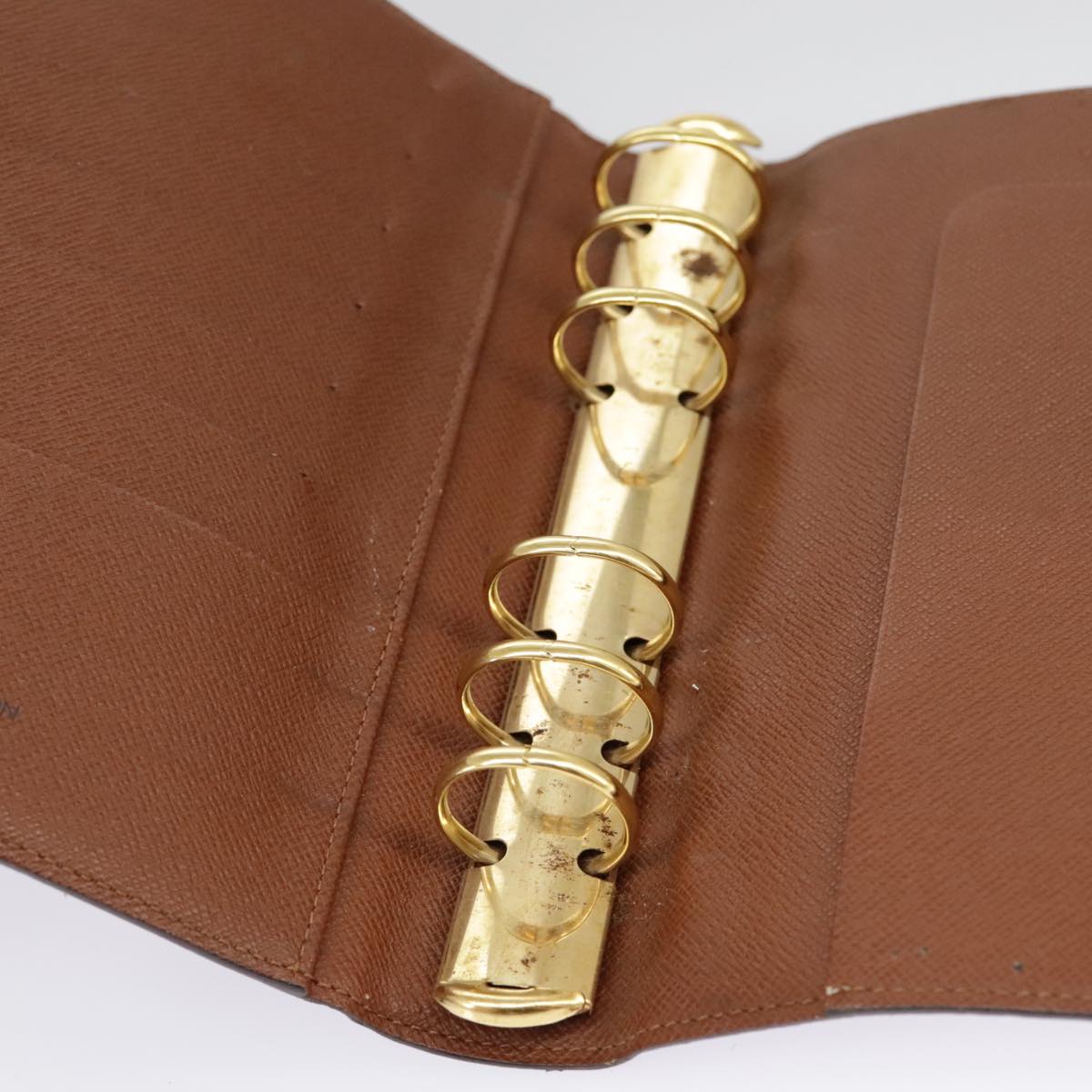 LOUIS VUITTON Monogram Agenda MM Day Planner Cover R20105 LV 97910