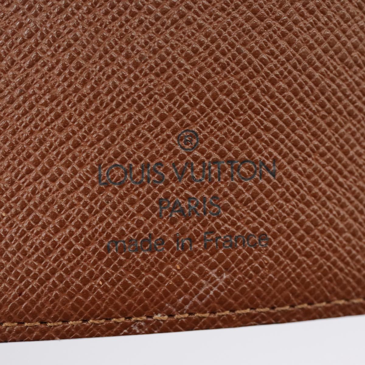 LOUIS VUITTON Monogram Agenda MM Day Planner Cover R20105 LV 97910