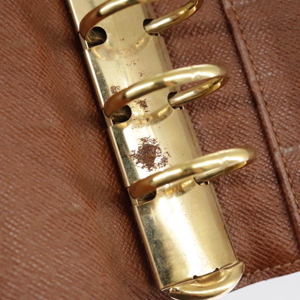 LOUIS VUITTON Monogram Agenda MM Day Planner Cover R20105 LV 97910