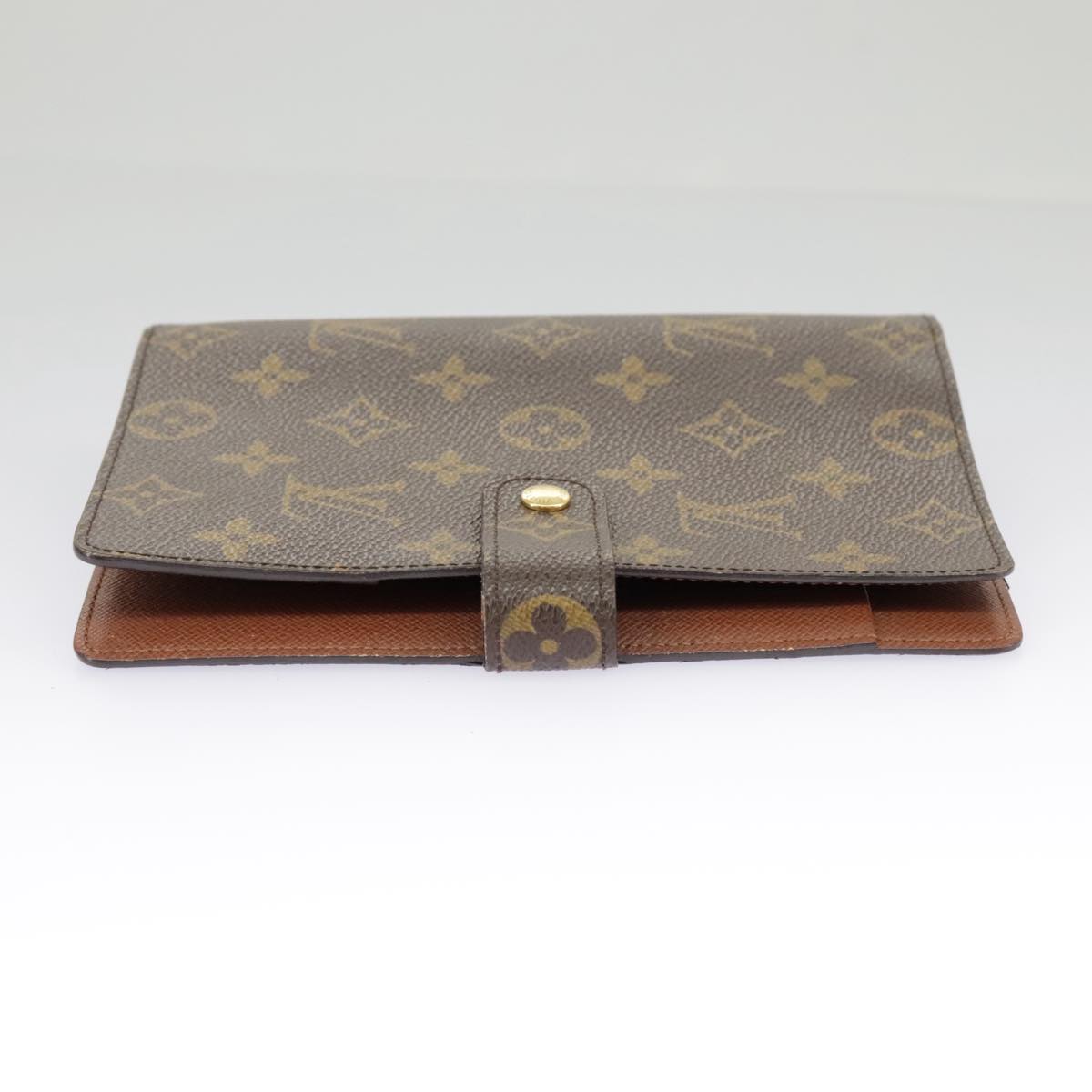 LOUIS VUITTON Monogram Agenda MM Day Planner Cover R20105 LV 97910