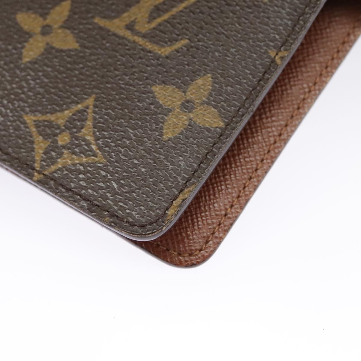 LOUIS VUITTON Monogram Agenda MM Day Planner Cover R20105 LV 97910