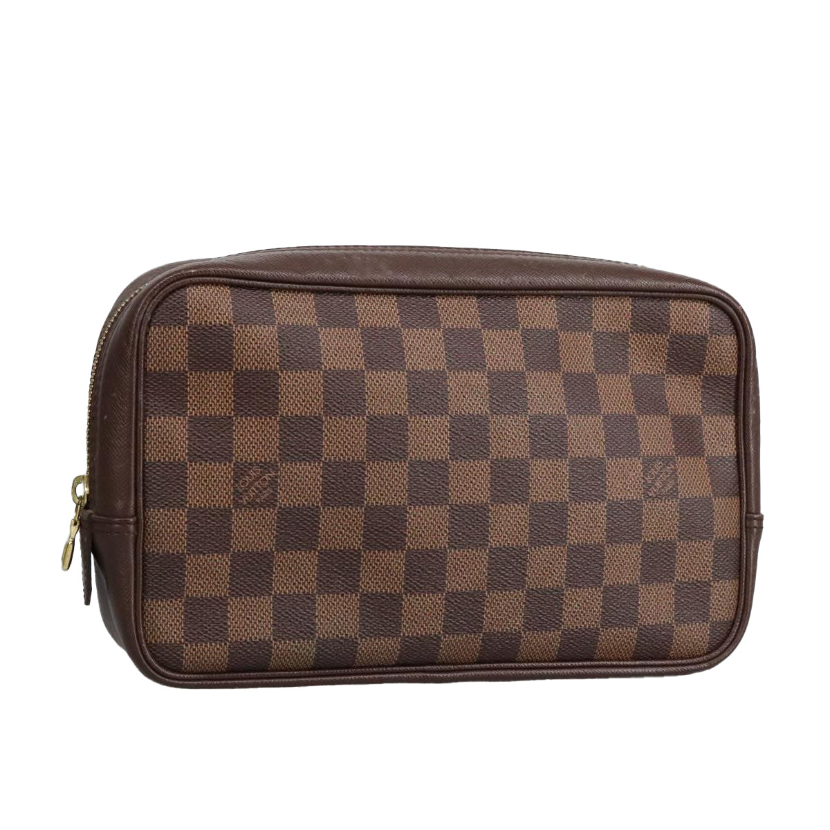 LOUIS VUITTON Damier Ebene Trousse Toilette 25 Clutch Bag N47624 LV 97918