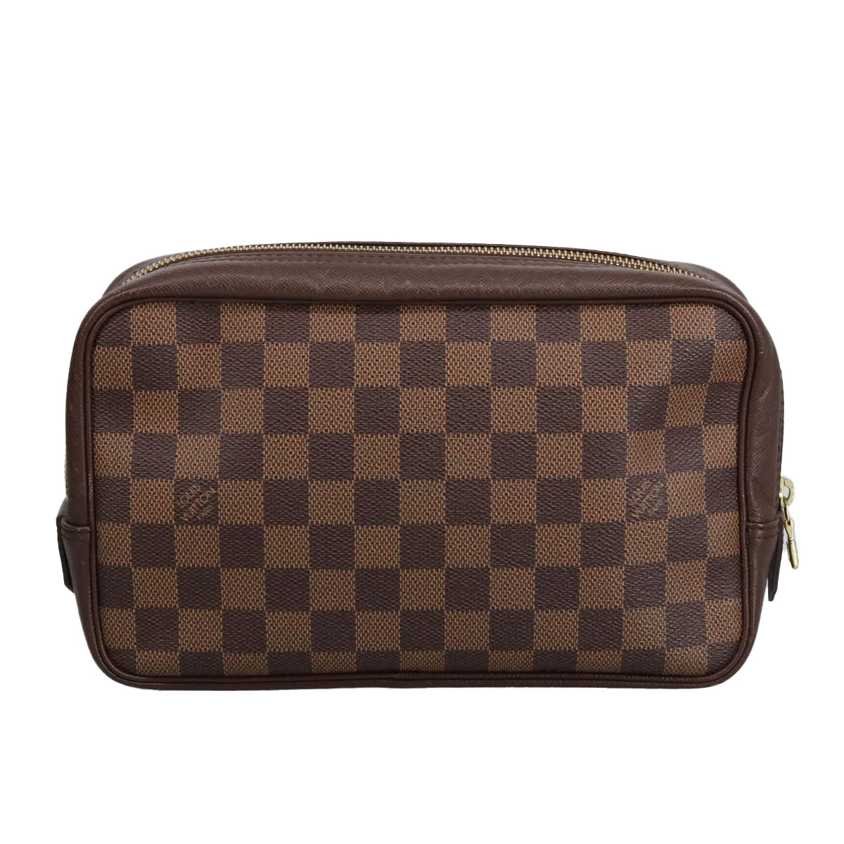 LOUIS VUITTON Damier Ebene Trousse Toilette 25 Clutch Bag N47624 LV 97918