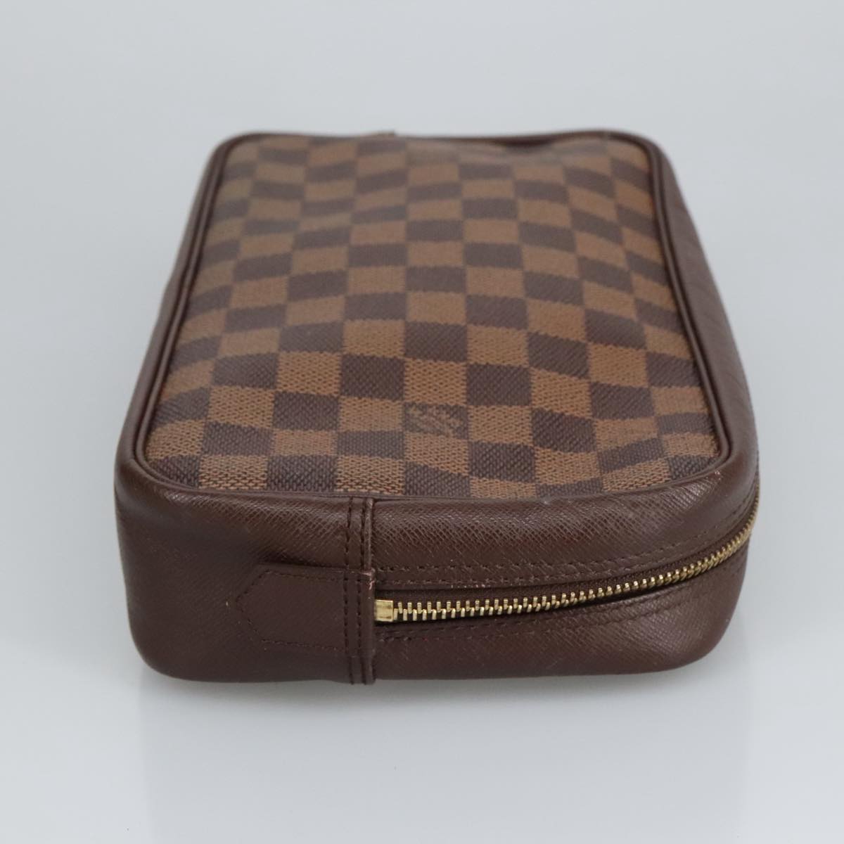 LOUIS VUITTON Damier Ebene Trousse Toilette 25 Clutch Bag N47624 LV 97918