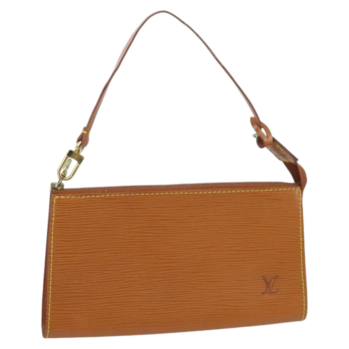LOUIS VUITTON Epi Pochette Accessoires Pouch Zipangu Gold M52948 LV 97921