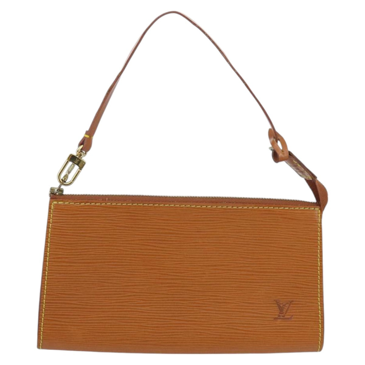 LOUIS VUITTON Epi Pochette Accessoires Pouch Zipangu Gold M52948 LV 97921