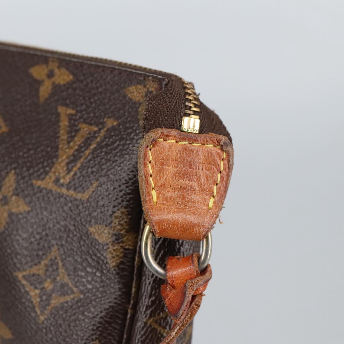LOUIS VUITTON Monogram Pochette Accessoires Pouch M51980 LV 97926