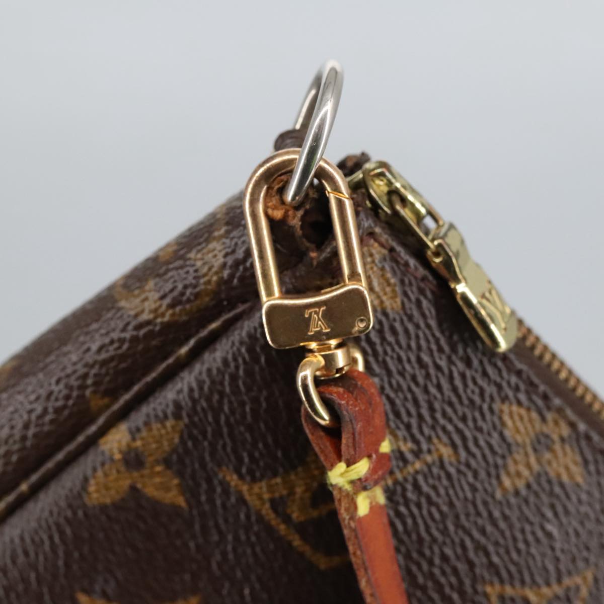 LOUIS VUITTON Monogram Pochette Accessoires Pouch M51980 LV 97926