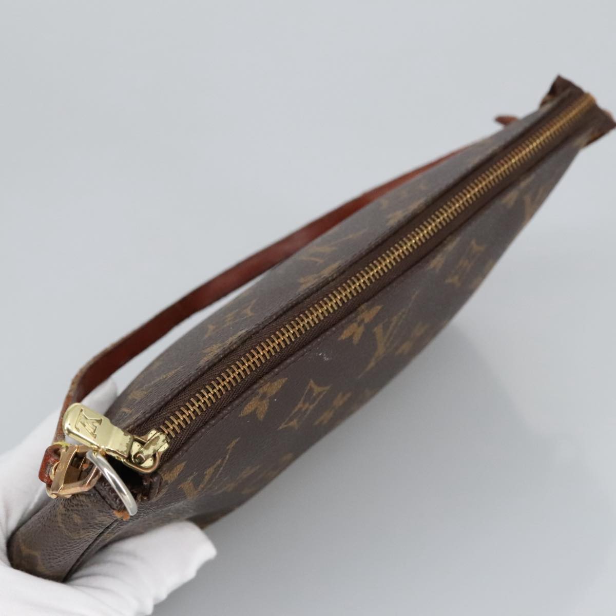 LOUIS VUITTON Monogram Pochette Accessoires Pouch M51980 LV 97926
