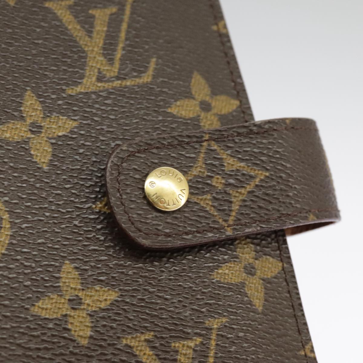 LOUIS VUITTON Monogram Agenda MM Day Planner Cover R20105 LV 97928