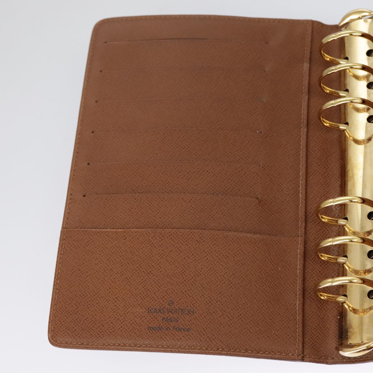 LOUIS VUITTON Monogram Agenda MM Day Planner Cover R20105 LV 97928