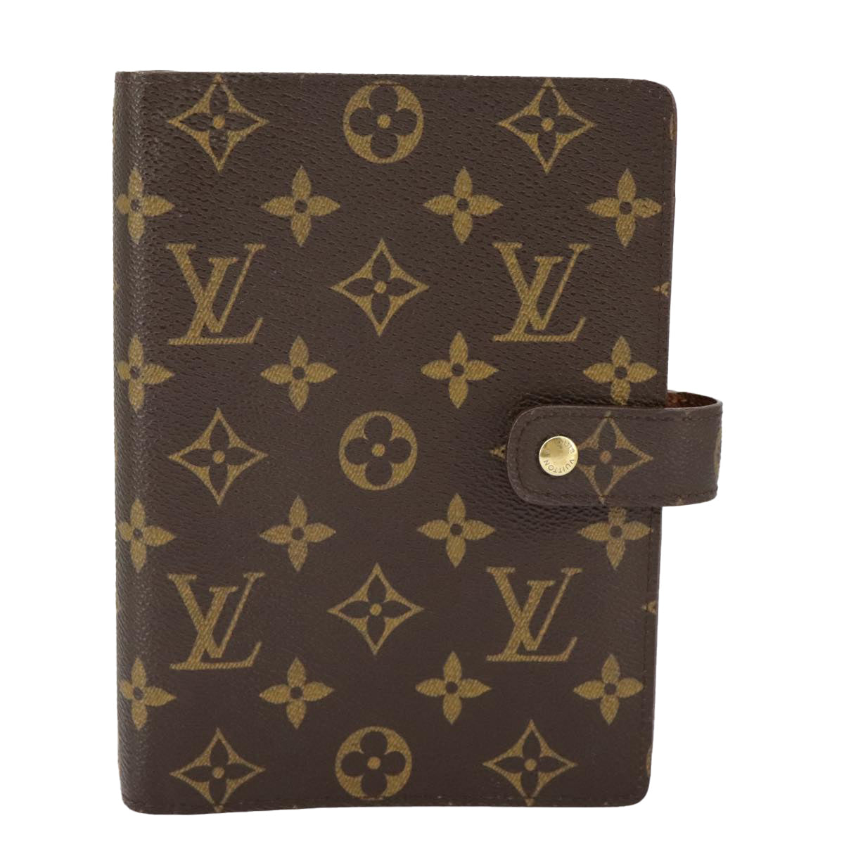 LOUIS VUITTON Monogram Agenda MM Day Planner Cover R20105 LV 97928