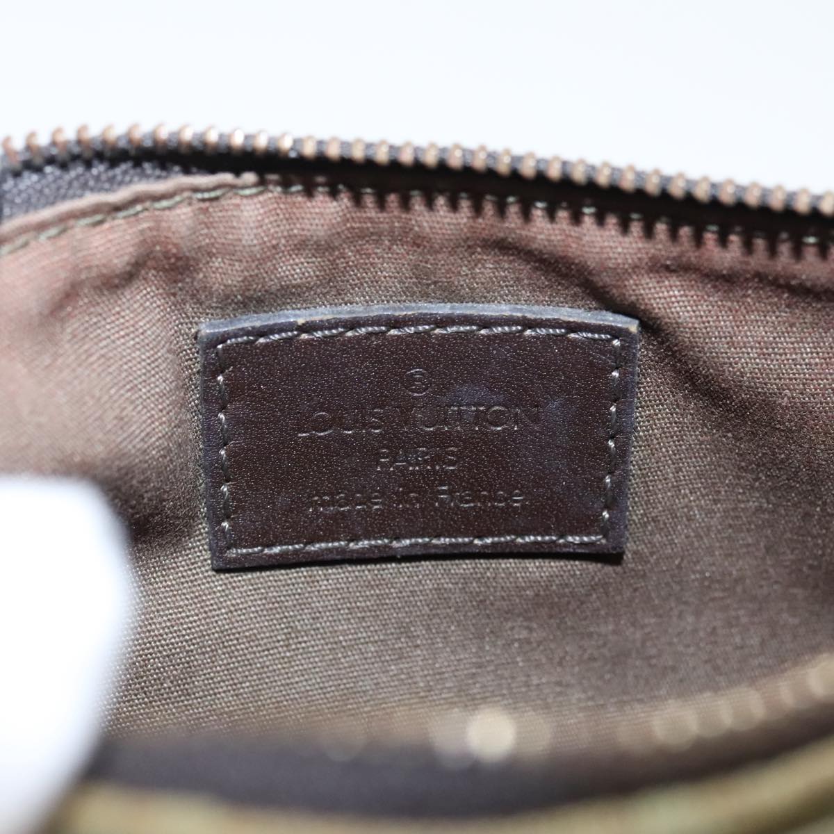 LOUIS VUITTON Monogram Mini Ansophie Pouch Pouch Khaki M92698 LV 97941