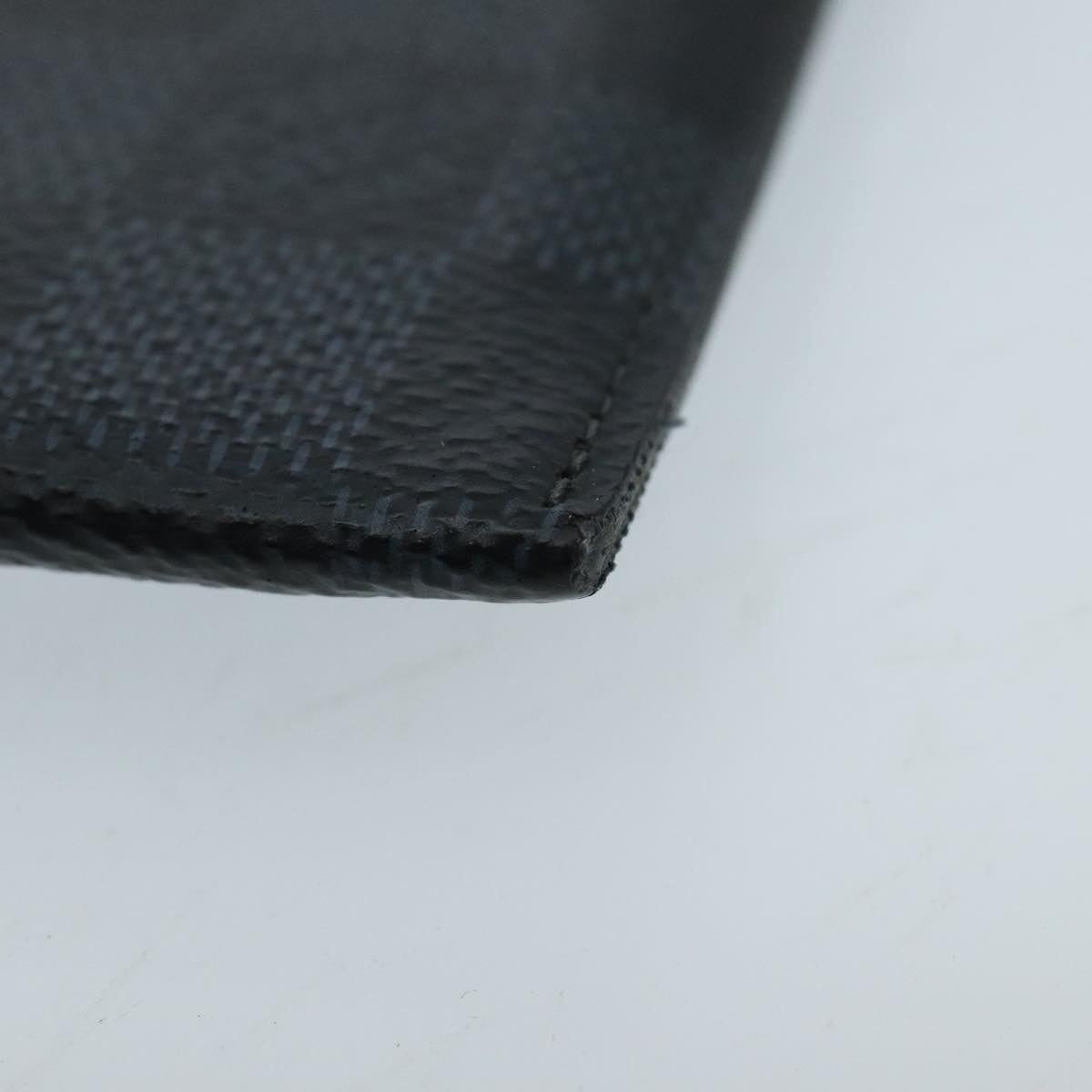 LOUIS VUITTON Damier Cobalt Porte Cartes Pans Money Clip N63217 LV 97944