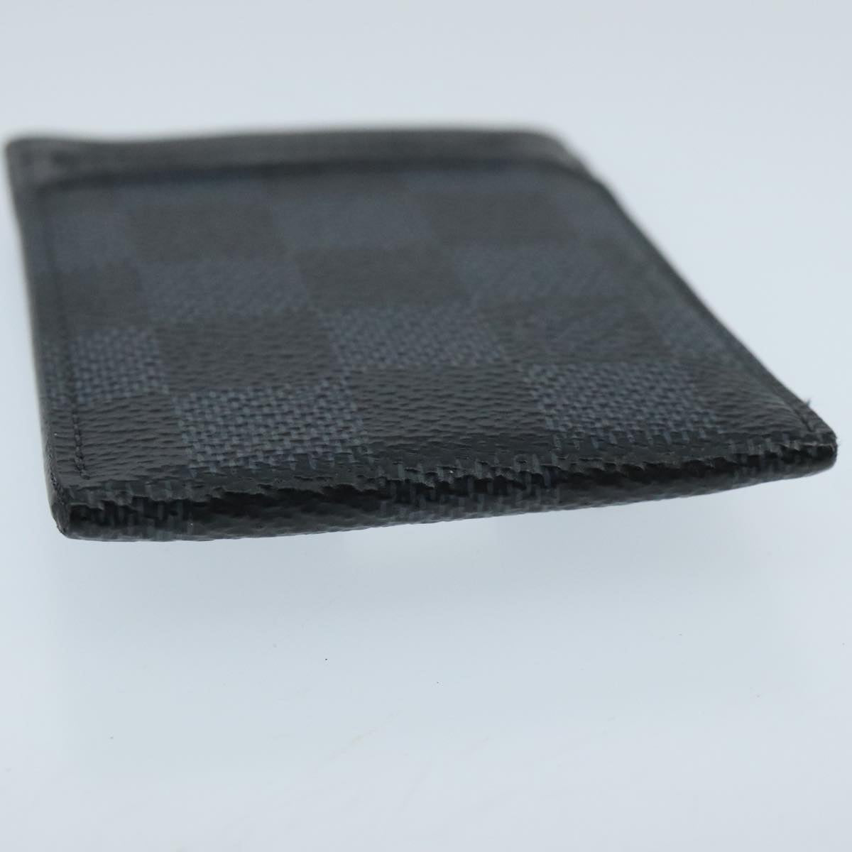 LOUIS VUITTON Damier Cobalt Porte Cartes Pans Money Clip N63217 LV 97944