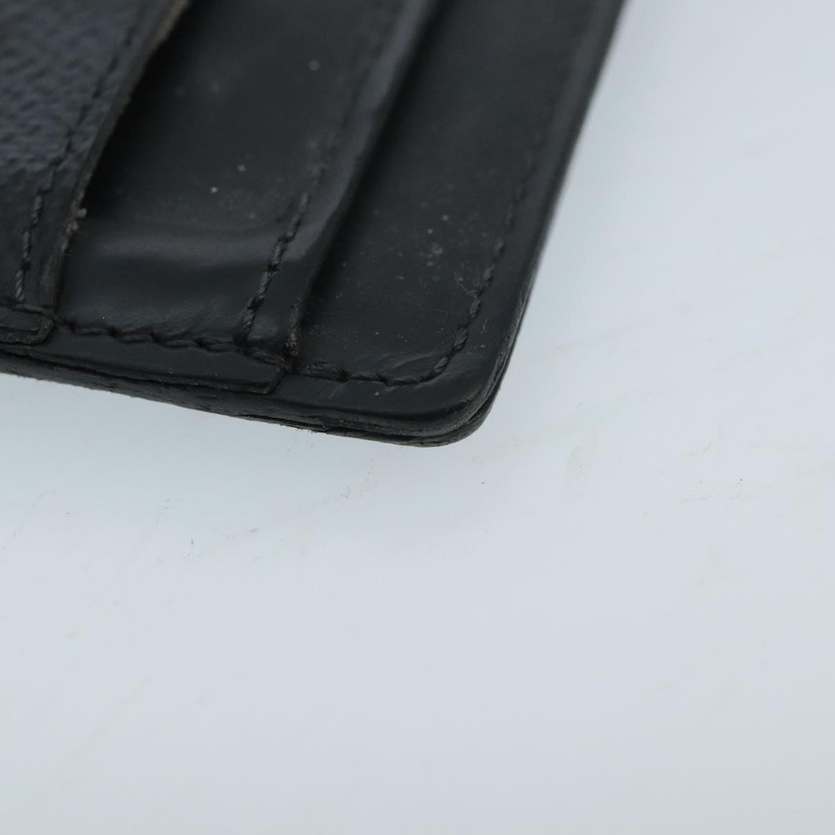 LOUIS VUITTON Damier Cobalt Porte Cartes Pans Money Clip N63217 LV 97944