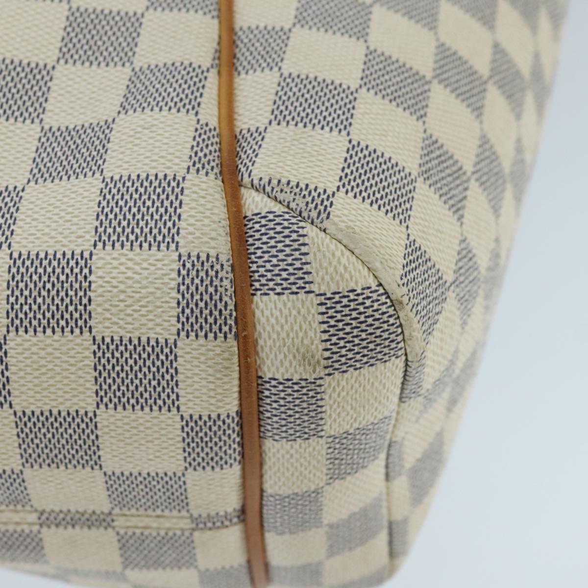 LOUIS VUITTON Damier Azur Totally MM Tote Bag N51262 LV 97958