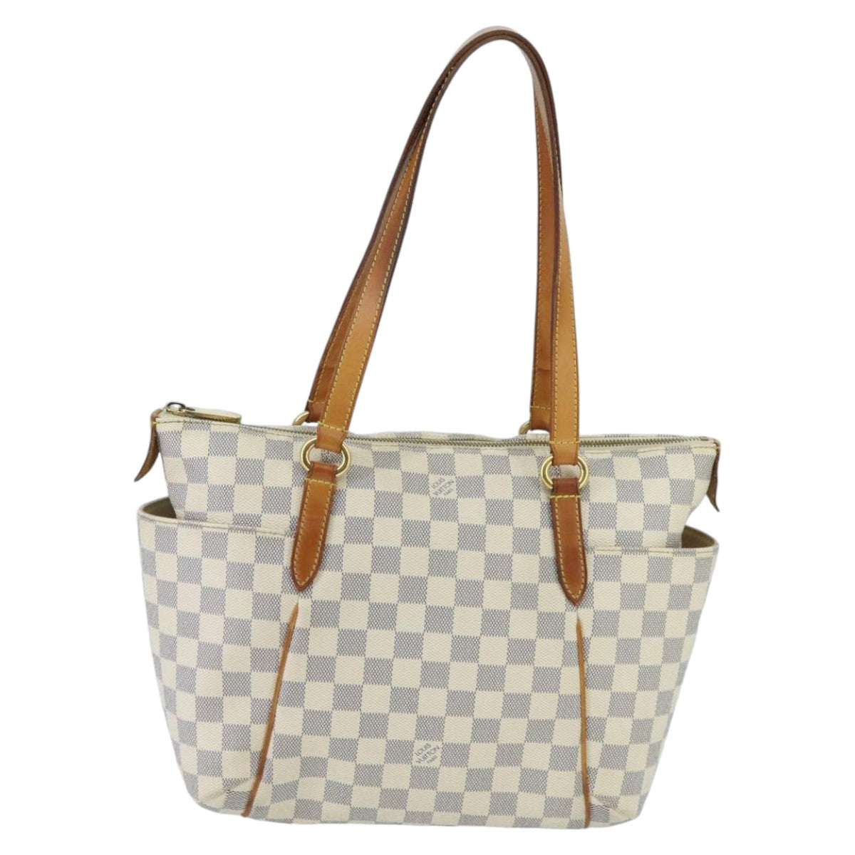 LOUIS VUITTON Damier Azur Totally MM Tote Bag N51262 LV 97958