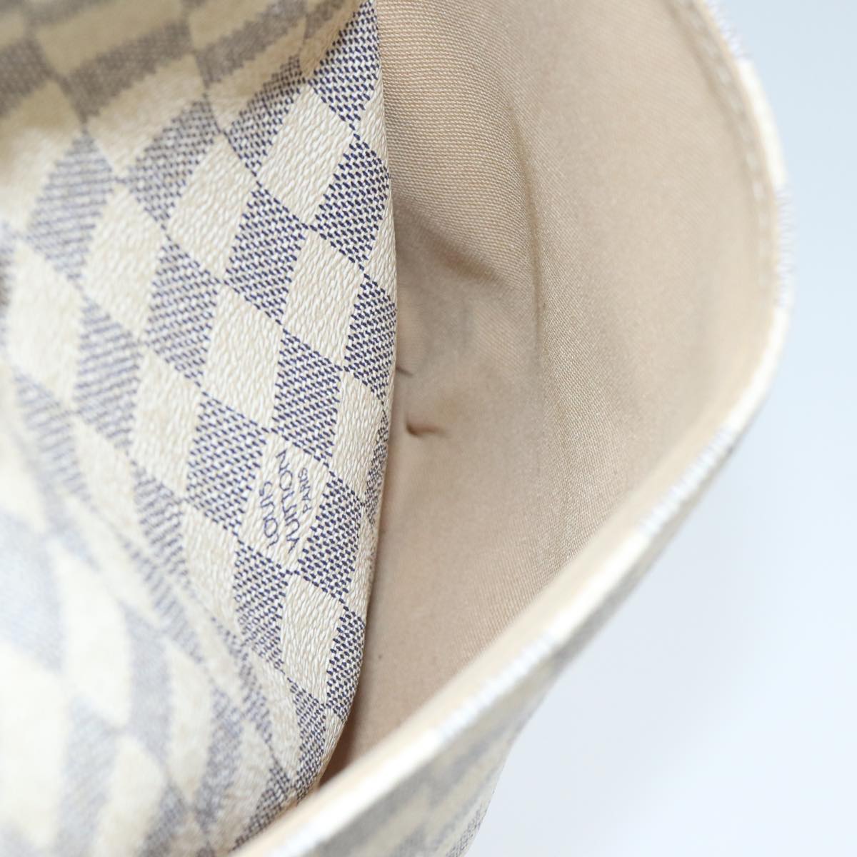 LOUIS VUITTON Damier Azur Totally MM Tote Bag N51262 LV 97958