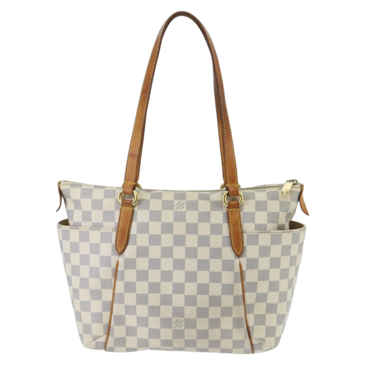 LOUIS VUITTON Damier Azur Totally MM Tote Bag N51262 LV 97958