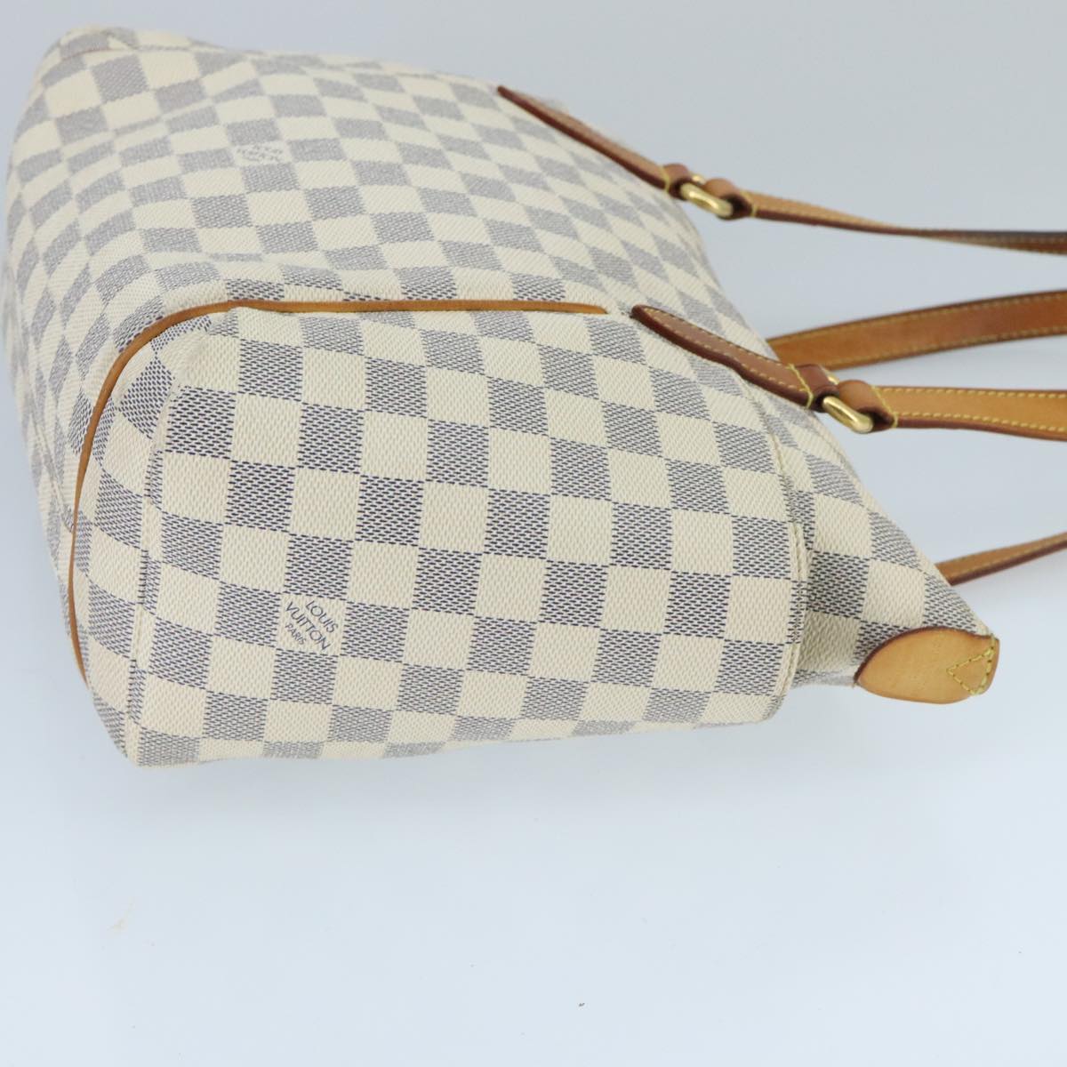 LOUIS VUITTON Damier Azur Totally MM Tote Bag N51262 LV 97958