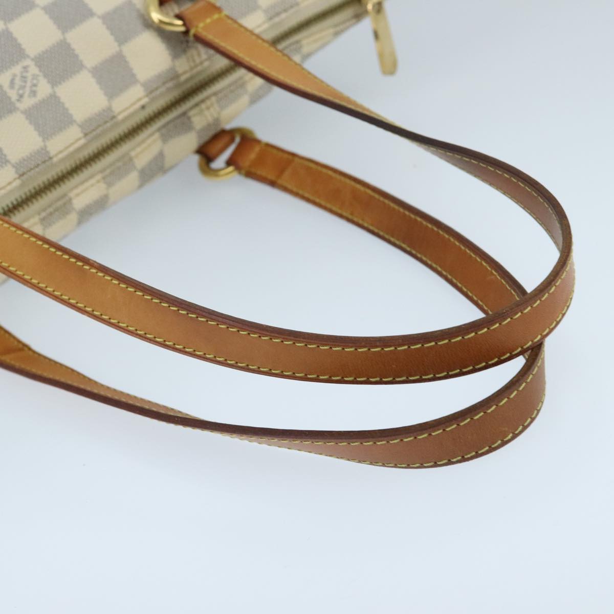 LOUIS VUITTON Damier Azur Totally MM Tote Bag N51262 LV 97958