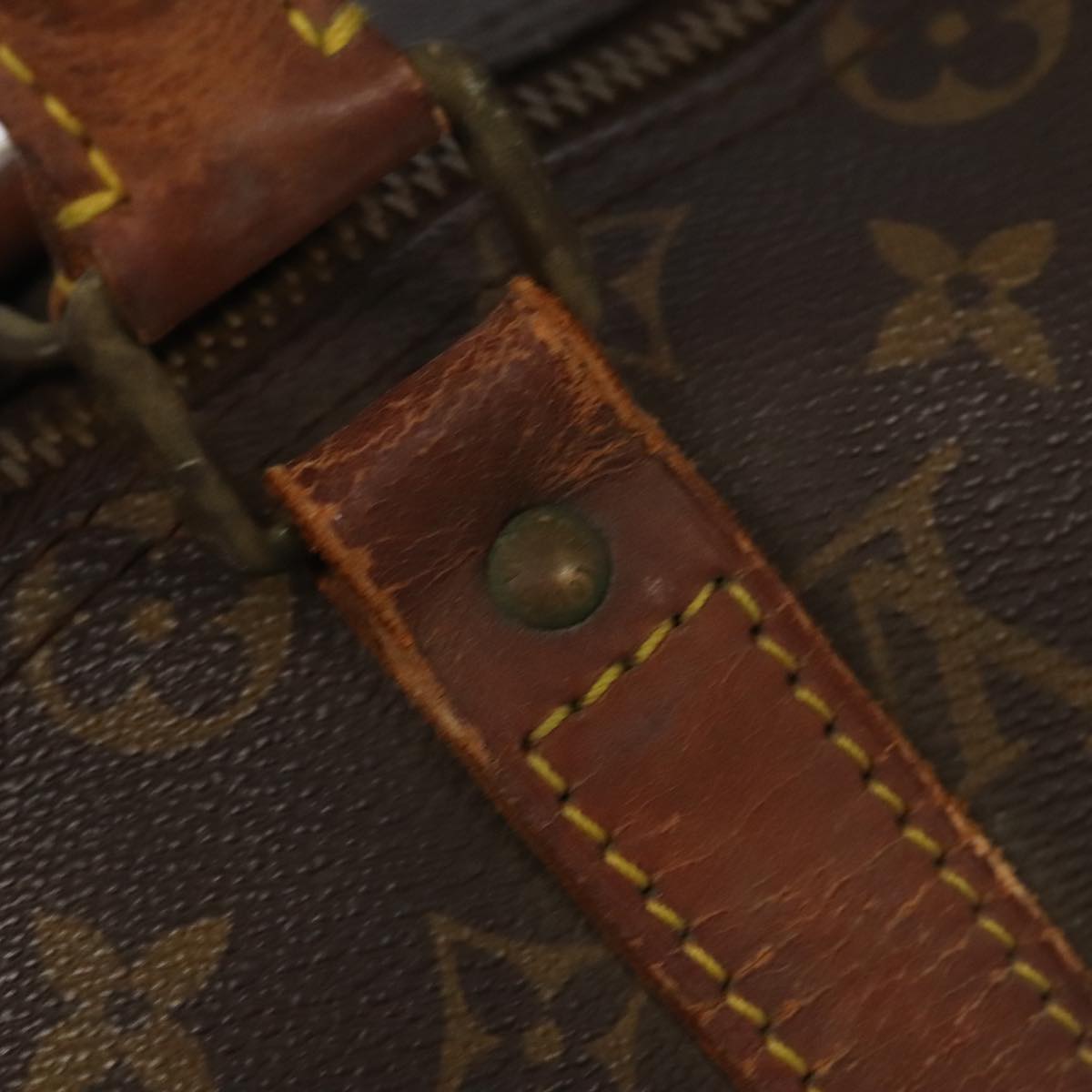 LOUIS VUITTON Monogram Keepall 45 Boston Bag M41428 LV 97962