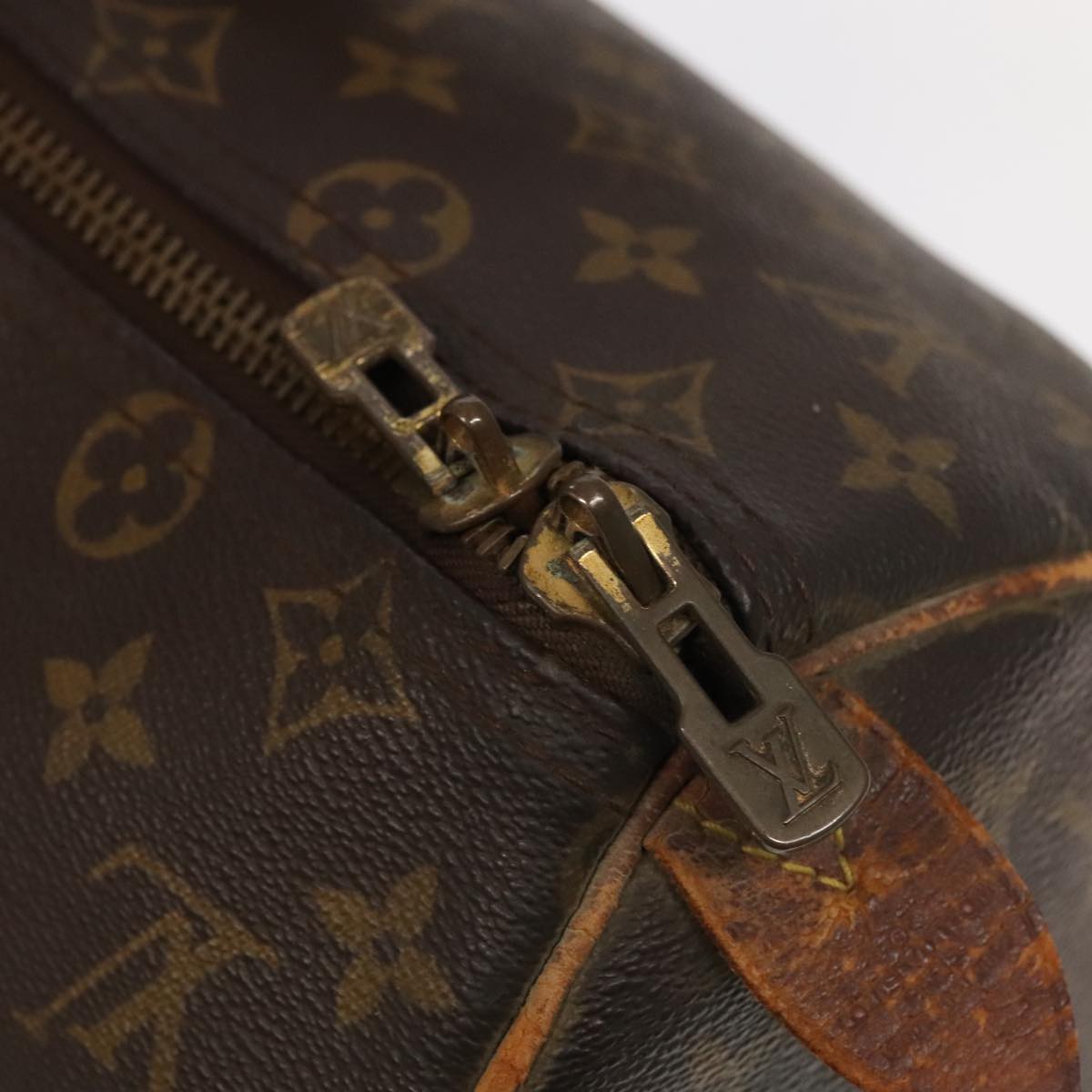 LOUIS VUITTON Monogram Keepall 45 Boston Bag M41428 LV 97962