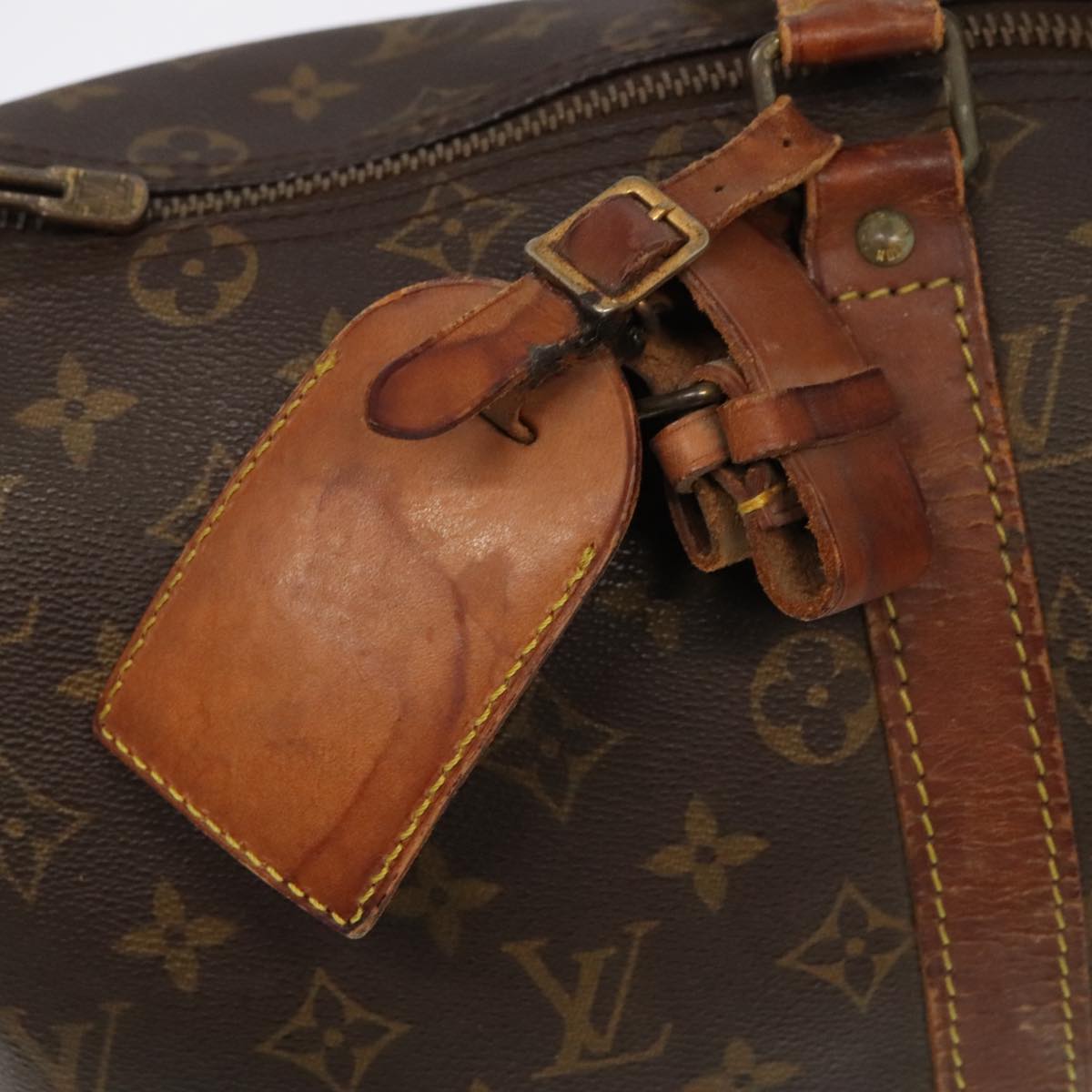 LOUIS VUITTON Monogram Keepall 45 Boston Bag M41428 LV 97962