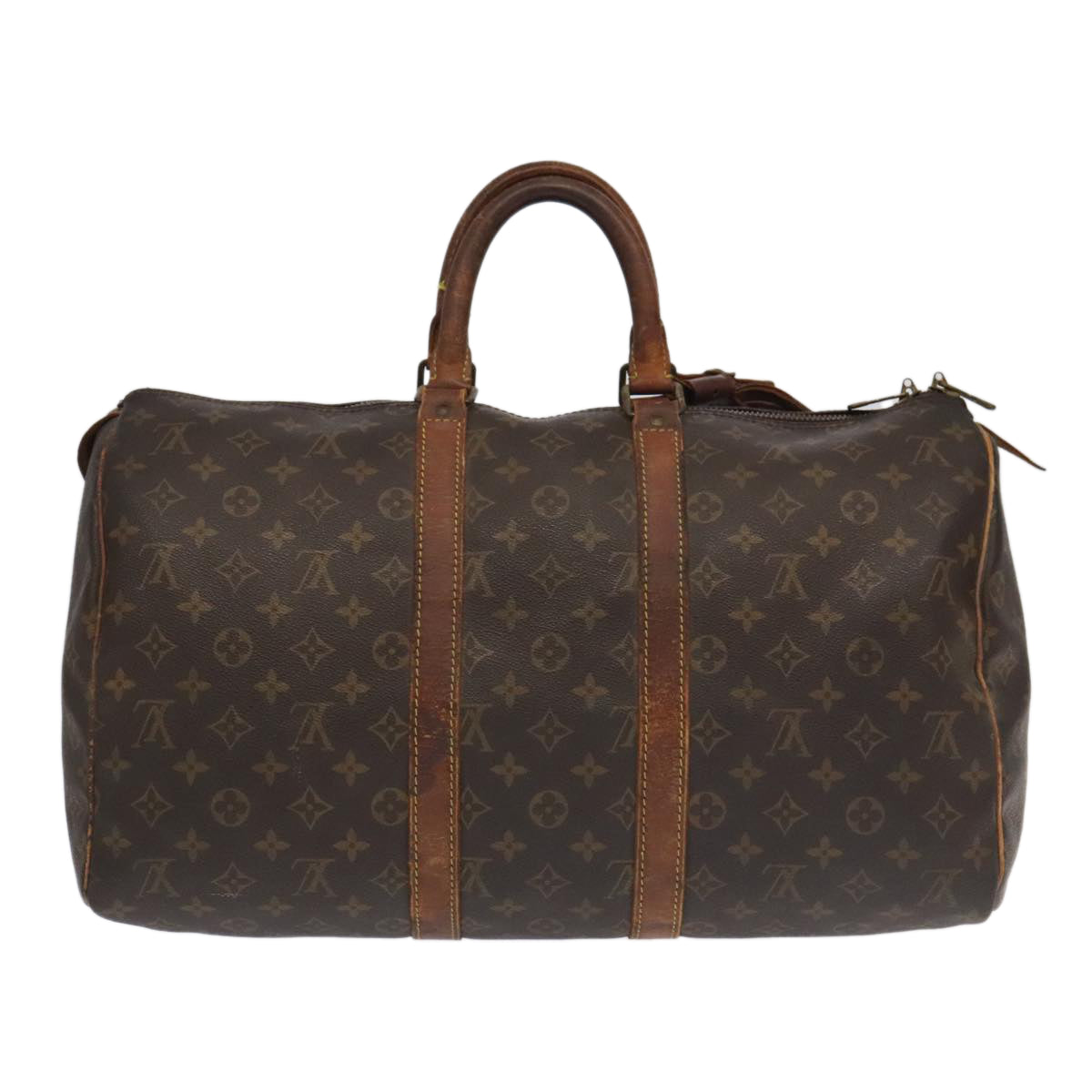 LOUIS VUITTON Monogram Keepall 45 Boston Bag M41428 LV 97962