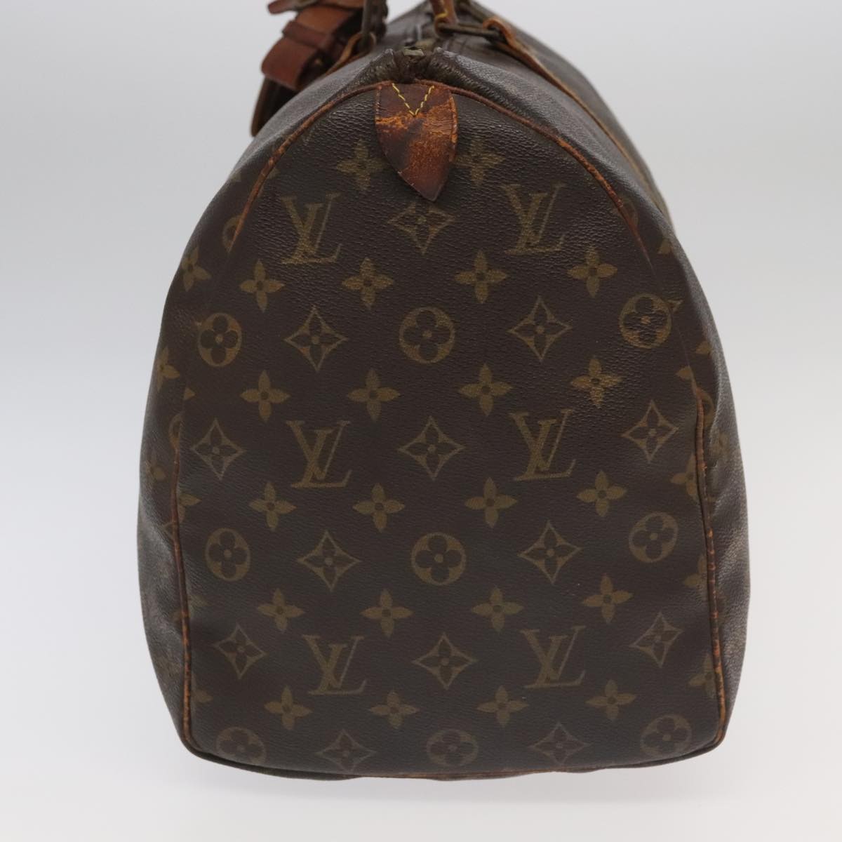 LOUIS VUITTON Monogram Keepall 45 Boston Bag M41428 LV 97962