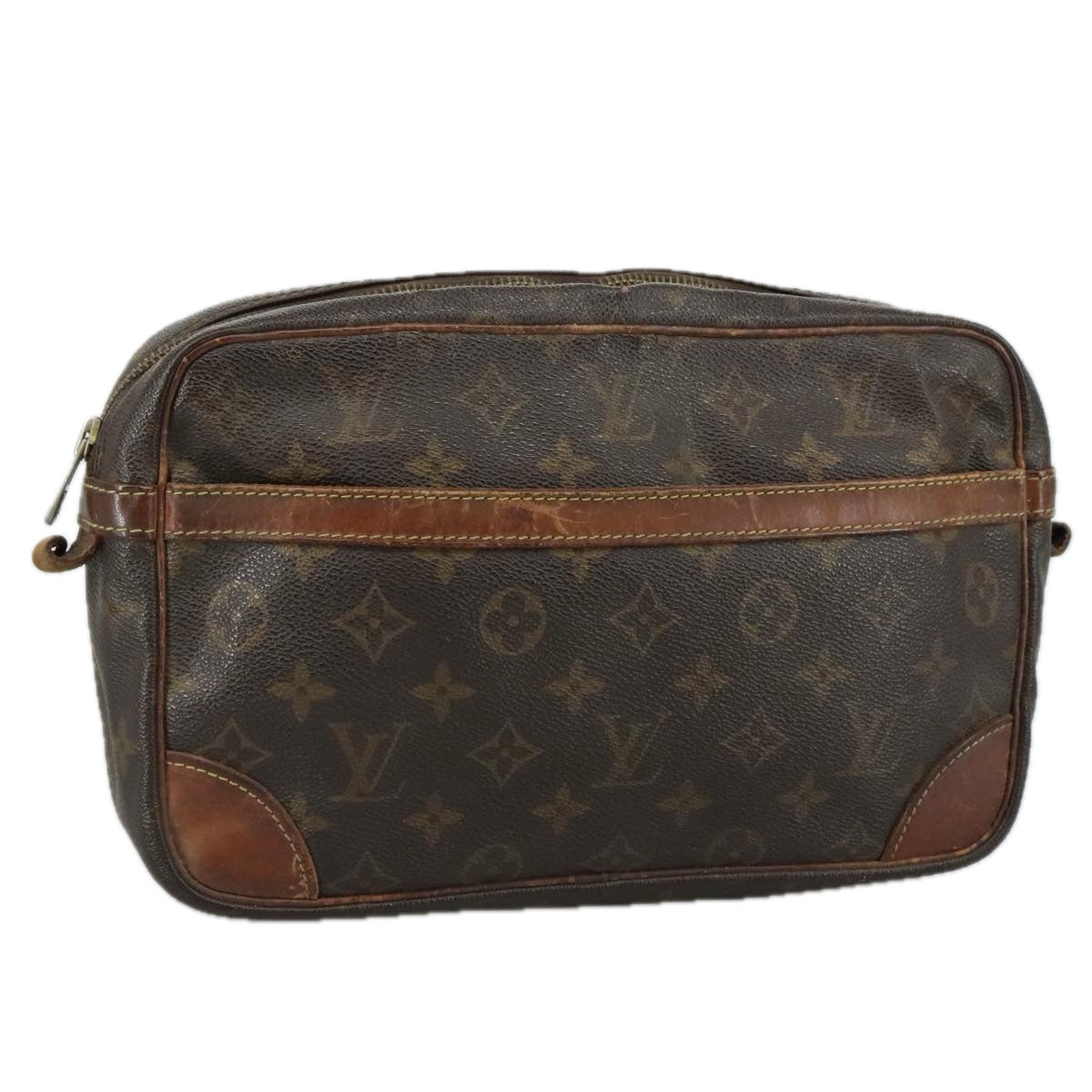 LOUIS VUITTON Monogram Marly Dragonne GM Clutch Bag M51825 LV 97971