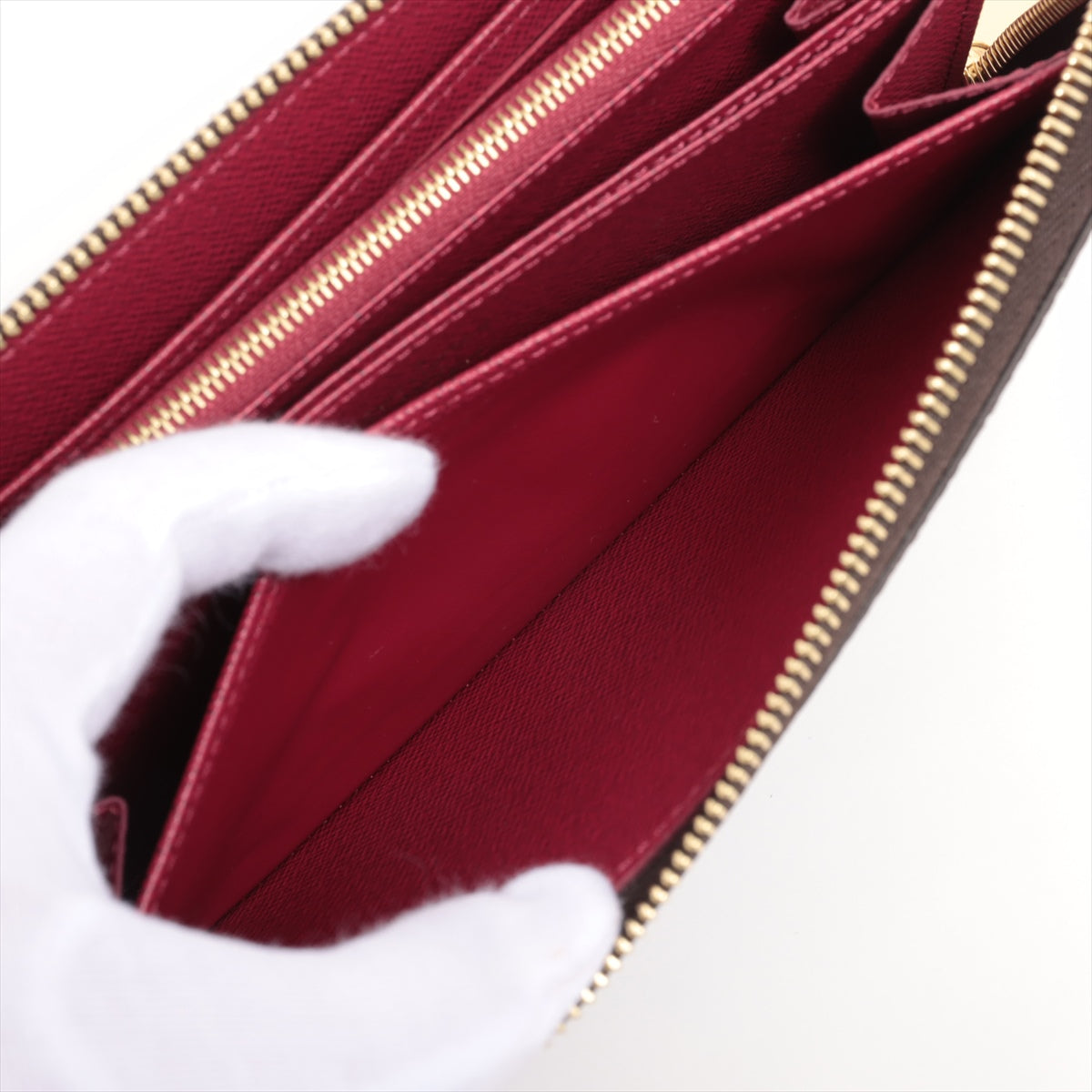 Louis Vuitton Monogram  Wallet M41895 Fushai Round Zip Wallet