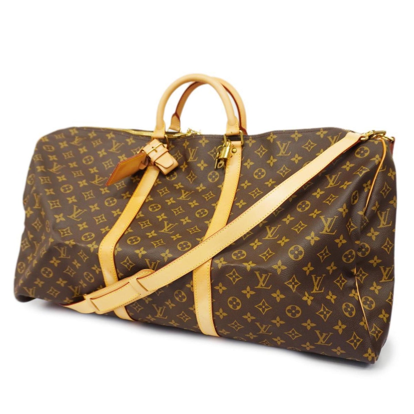Louis Vuitton Keepall Bandoulière 60  Canvas Travel Bag ()
