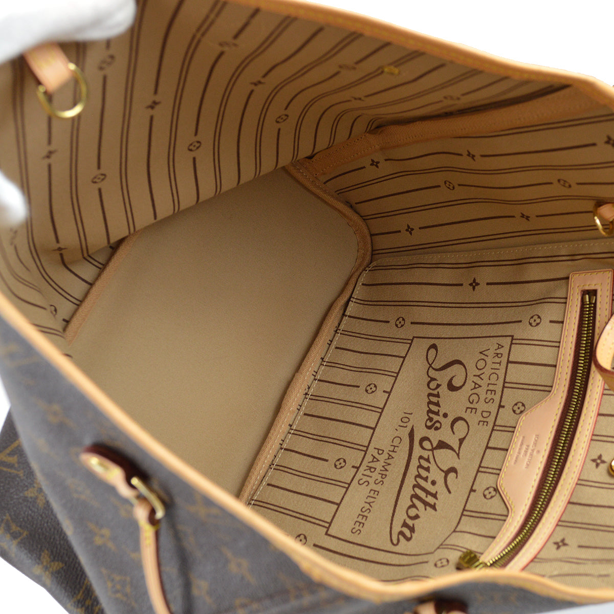 Louis Vuitton 2009 Neverfull MM Monogram M40156