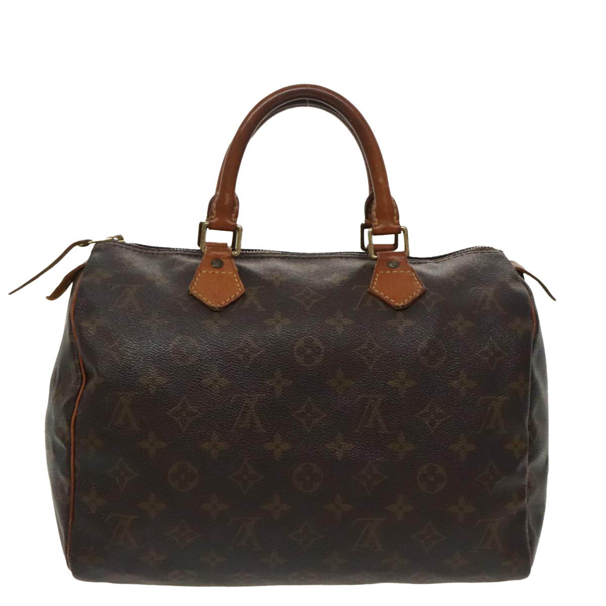 LOUIS VUITTON Monogram Speedy 30 Hand Bag M41526 LV 98002