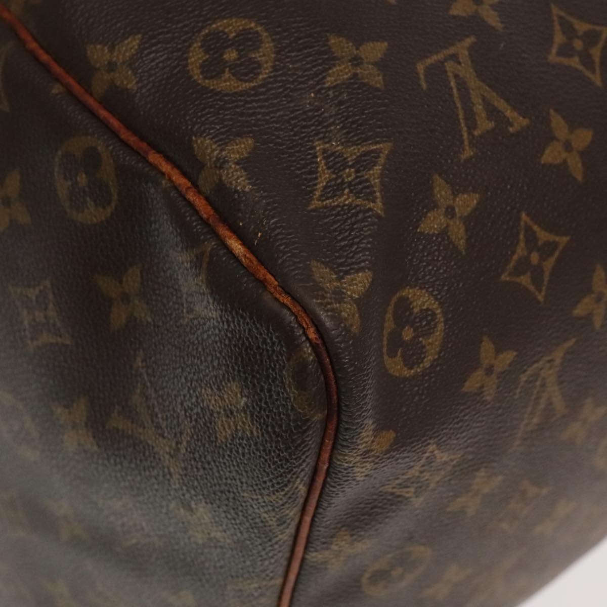 LOUIS VUITTON Monogram Keepall 60 Boston Bag M41422 LV 98008
