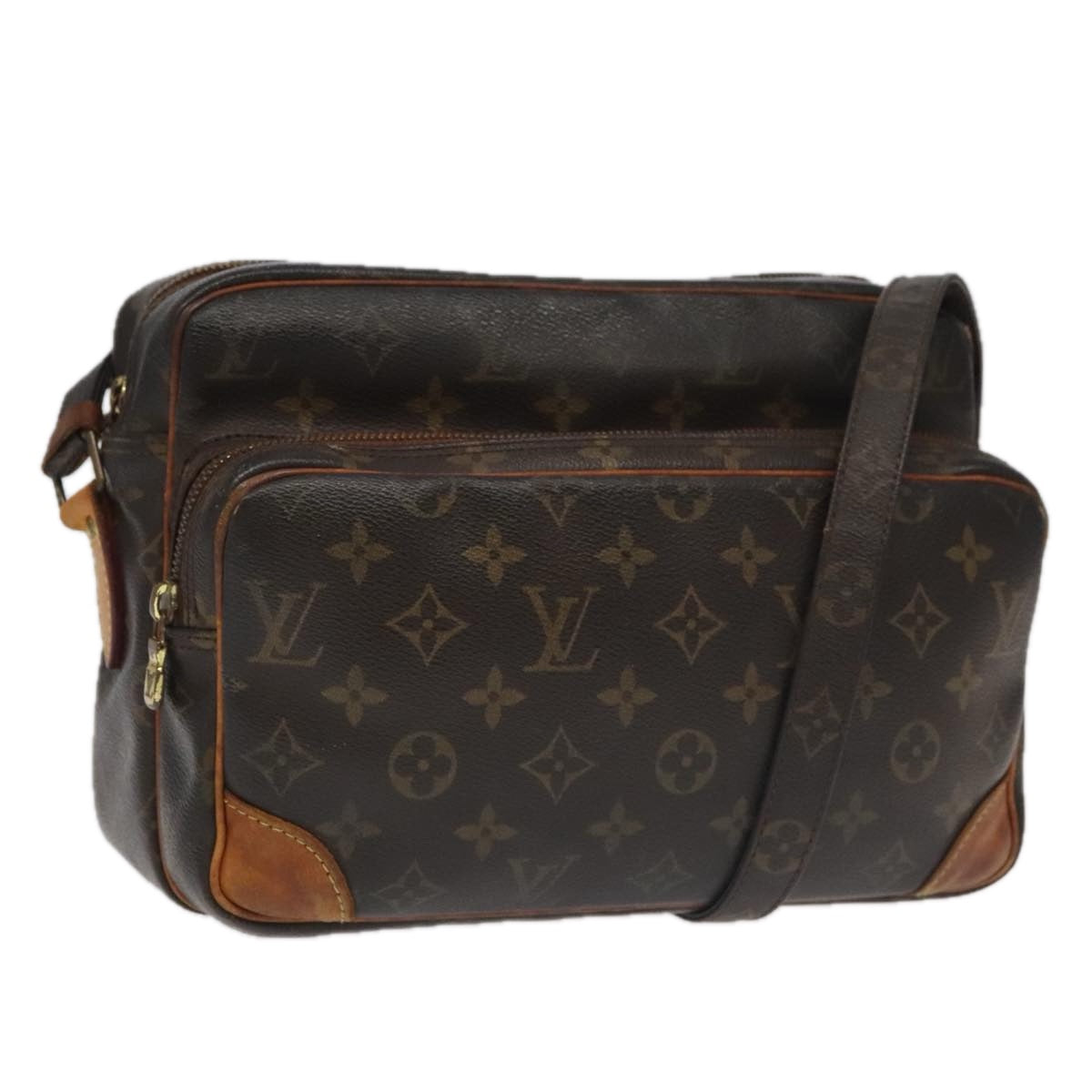 LOUIS VUITTON Monogram Nile Shoulder Bag M45244 LV 98010