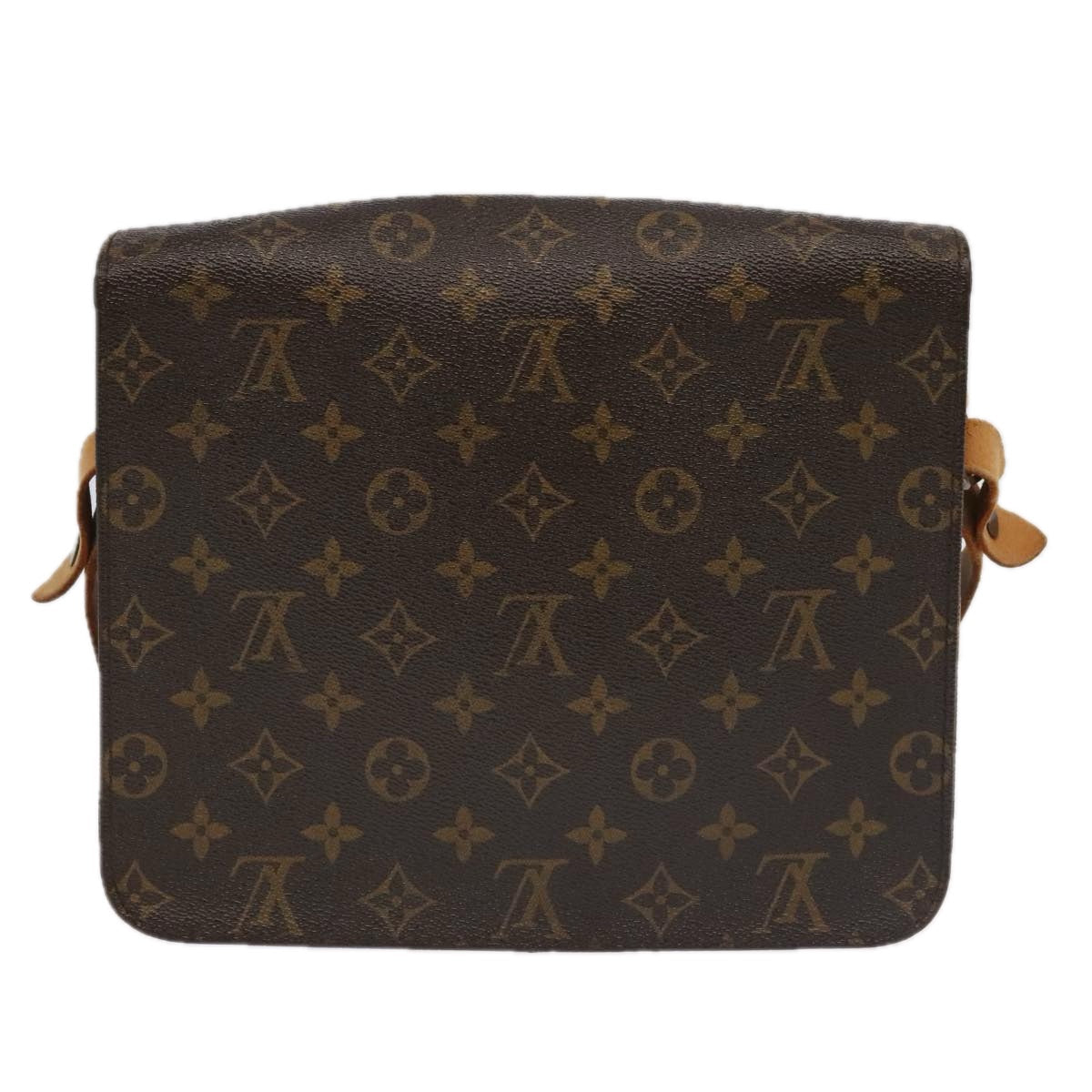 LOUIS VUITTON Monogram Cartouchiere GM Shoulder Bag M51252 LV 98011