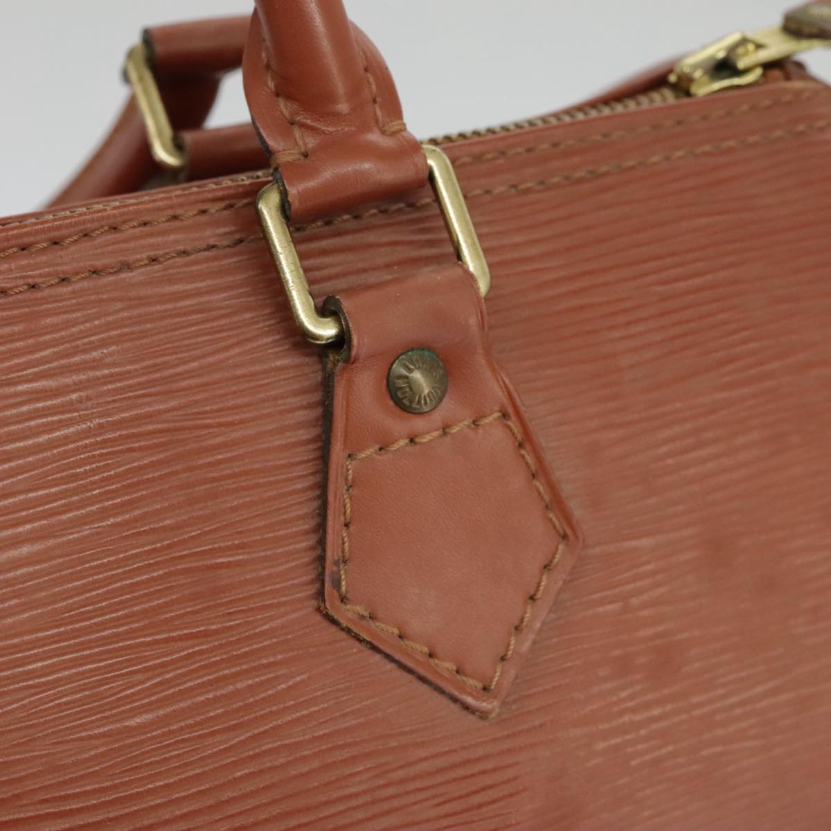 LOUIS VUITTON Epi Speedy 25 Hand Bag Brown M43013 LV 98012