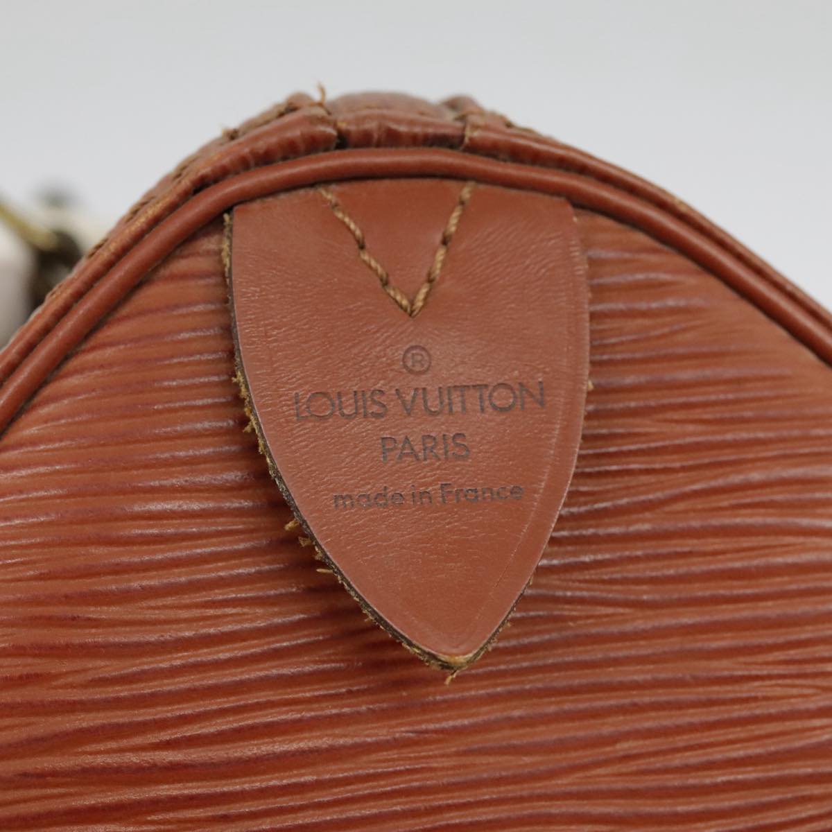 LOUIS VUITTON Epi Speedy 25 Hand Bag Brown M43013 LV 98012